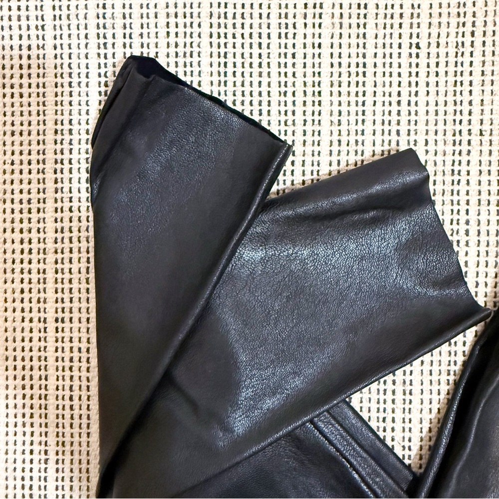 Commando Black Faux Leather Leggings - Picture 2 of 5